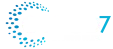 cloud7 branding studio logo white